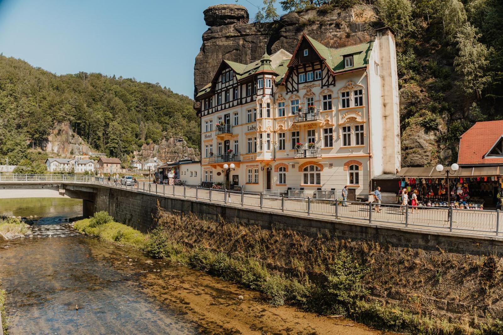 Hotel Labe Hřensko Eksteriør billede