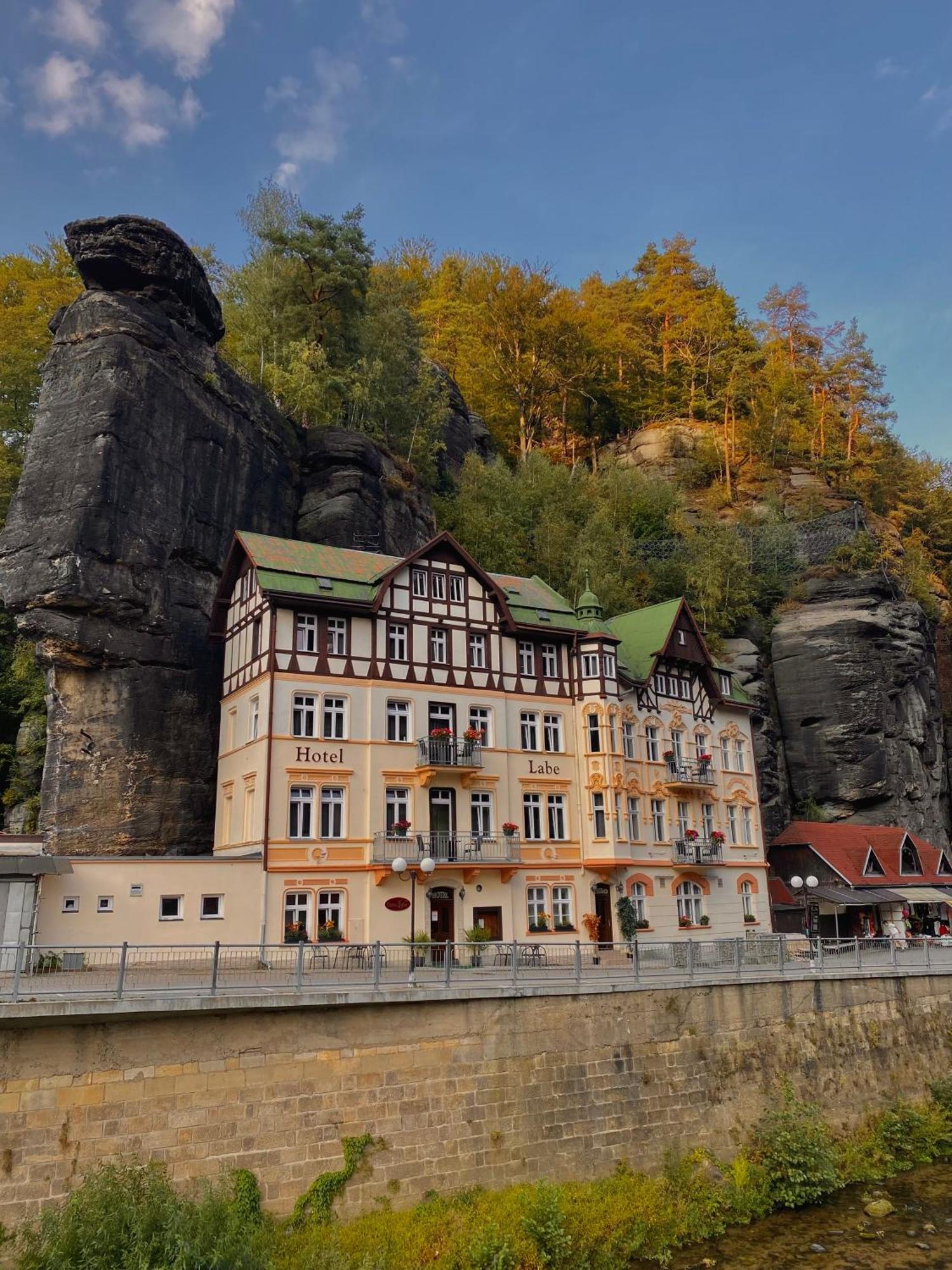 Hotel Labe Hřensko Eksteriør billede